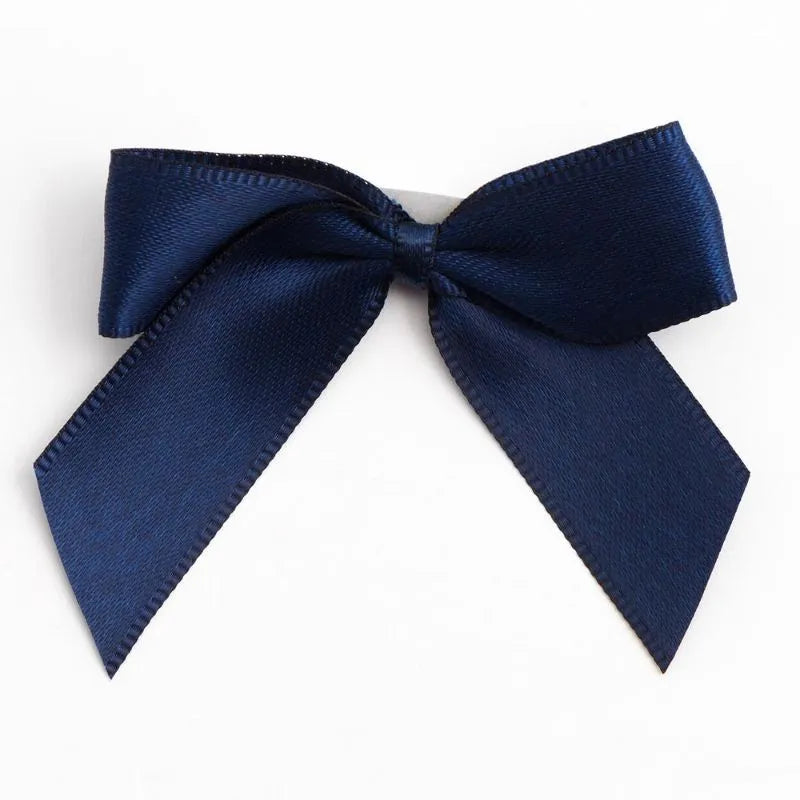 Satin Ribbon – 1 Inch – 18 FEET – Navy Blue.