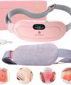 Period Cramp Relief Belt for Women – Adjustable Heating Pad with Vibration for Menstrual Pain & Backache