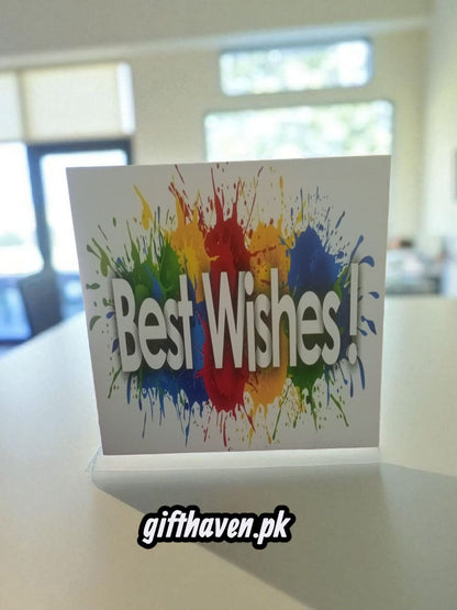 Best Wishes Greeting Card