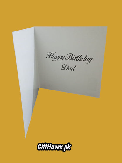 Happy Birthday Dad You Are My Hero Greeting Card