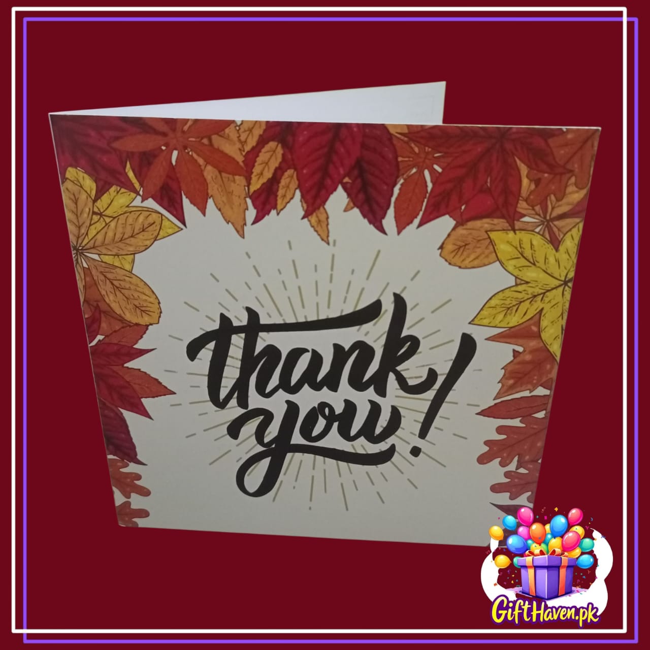 Thank You Simple Design Greeting Card