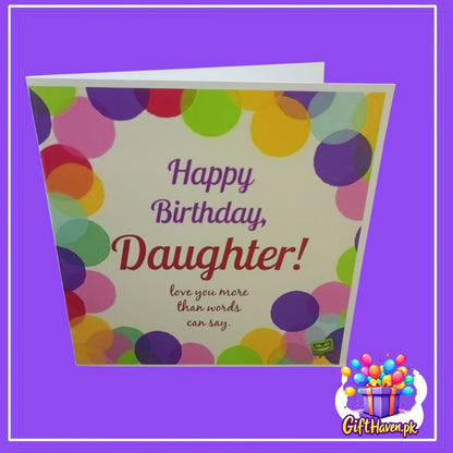 Happy Birthday Daughter