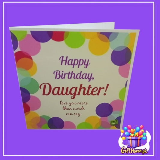 Happy Birthday Daughter