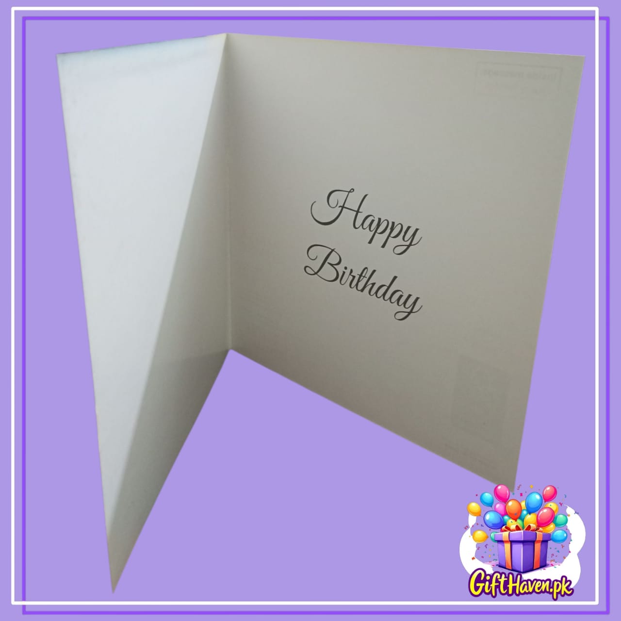 Happy Birthday Multi Color Balloon Design Greeting Card