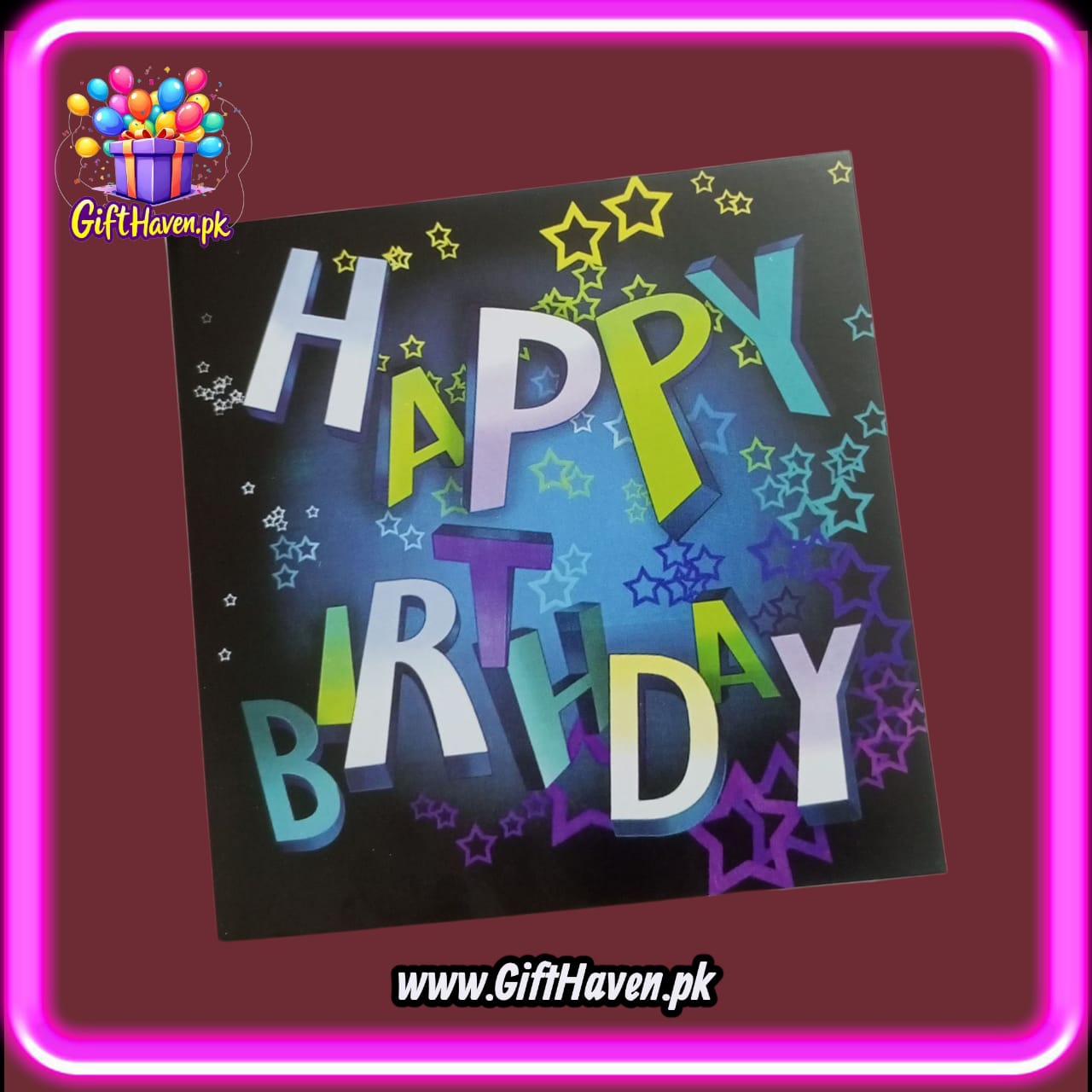 Happy Birthday Greeting Card