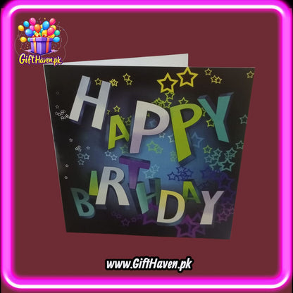 Happy Birthday Greeting Card