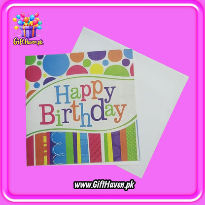 Happy Birthday Greeting Card
