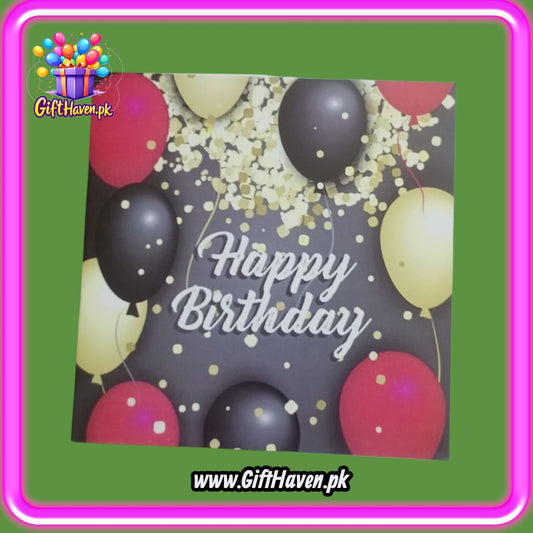 Happy Birthday Greeting Card
