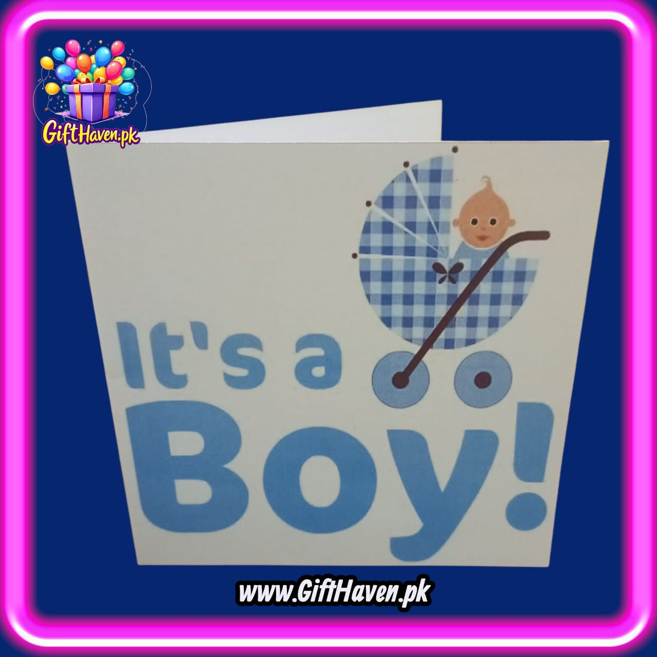 Its a Boy Baby Greeting Card