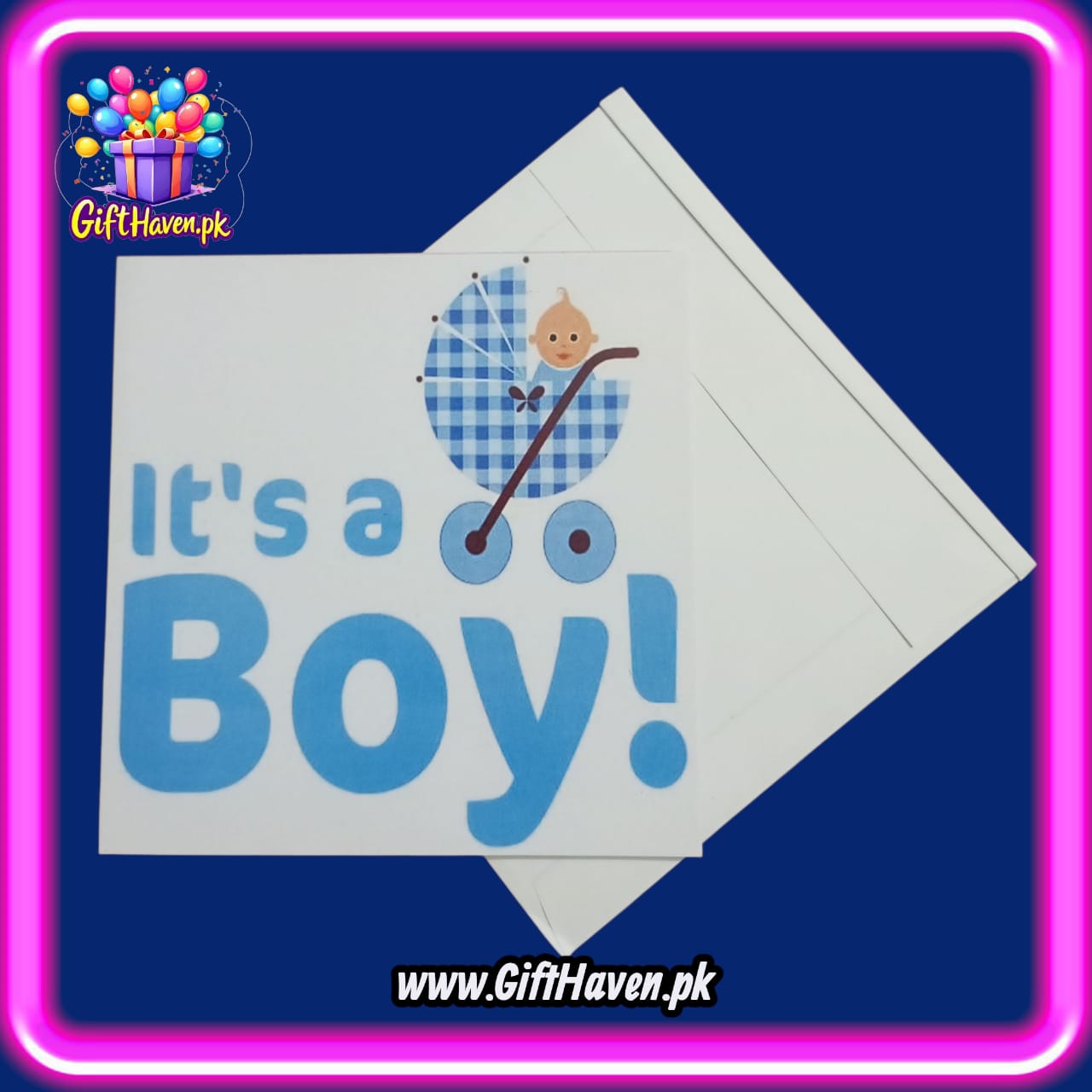 Its a Boy Baby Greeting Card
