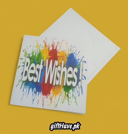 Best Wishes Greeting Card