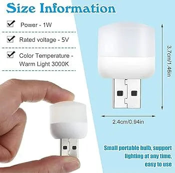 2pc Mini USB Night Light