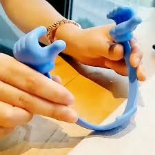 Thumb Design Mobile OK Stand Holder Universal For All Mobile Phones and Tablets .