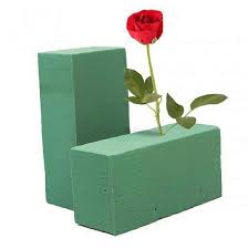 Oasis Floral Foam Block for Flower Arranging and Plant Decoration 1PCS