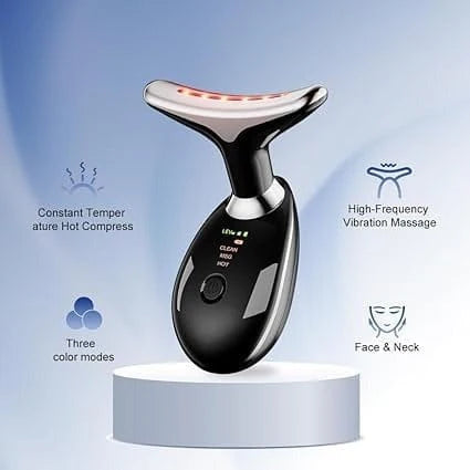 Digital Face & Neck Massager – Skin Tightening, Wrinkle Removal & Relaxation Device